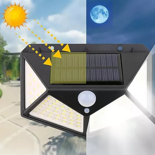 Lampara de Panel Solar Para Exteriores - EcoLuz Solar