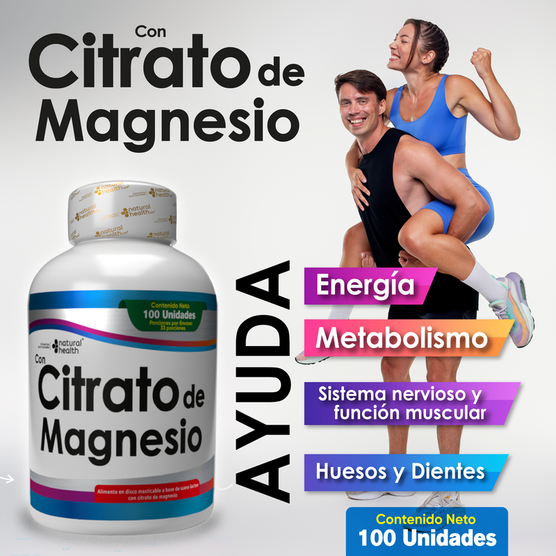 Citrato De Magnesio - VitaMagno