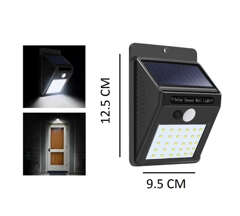 Lámparas de Panel Solar para Exteriores - Luminova Solar