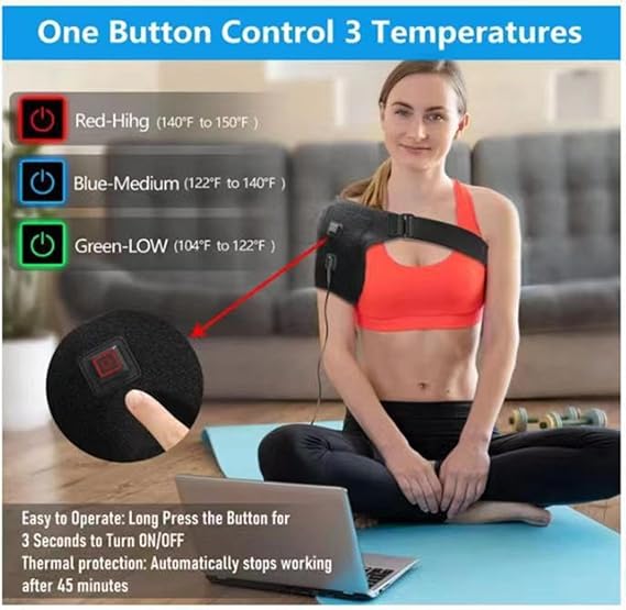FLEXFIT BAND - FAJA ORTOPEDICA CON VIBRACIÓN TÉRMICA ULTRA RELAJANTE
