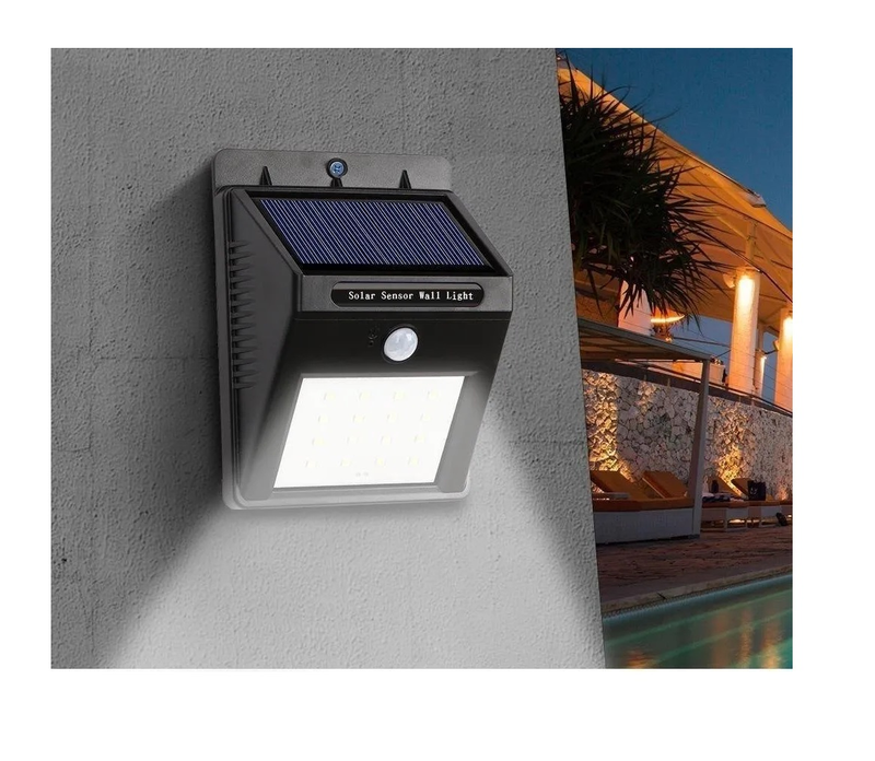 Lámparas de Panel Solar para Exteriores - Luminova Solar