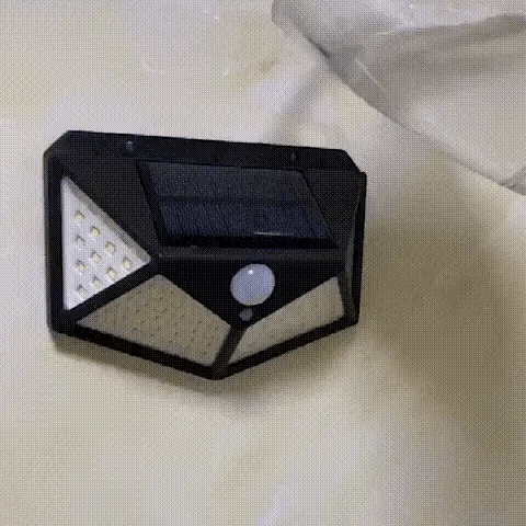 Lampara de Panel Solar Para Exteriores - EcoLuz Solar
