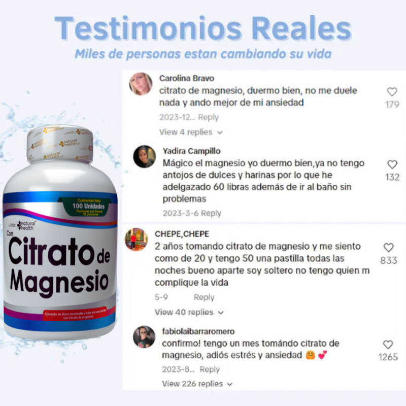 Citrato De Magnesio - VitaMagno