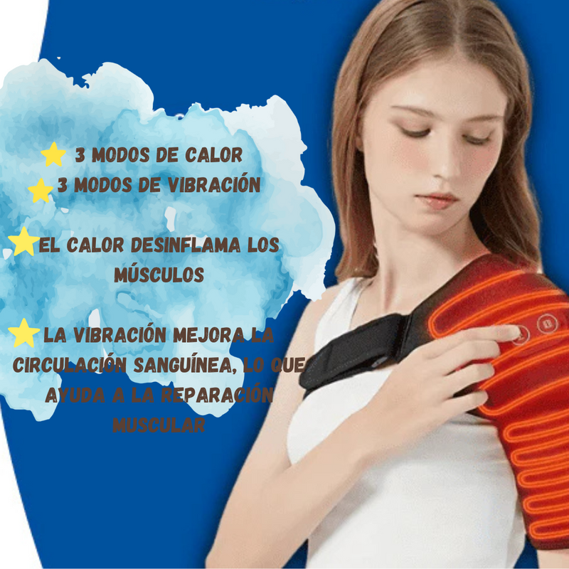 FLEXFIT BAND - FAJA ORTOPEDICA CON VIBRACIÓN TÉRMICA ULTRA RELAJANTE